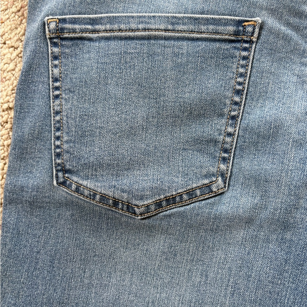 Maurices Everflex Light Blue Slim Straight Mid Rise Jeans - Picture 7 of 7